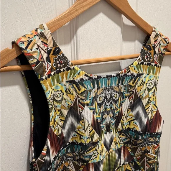 Custo Barcelona Geometric Print Mini Dress - Picture 4 of 16